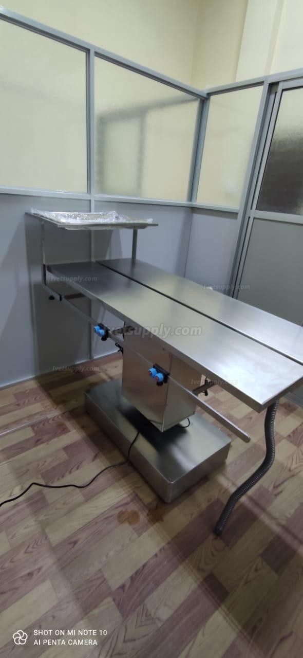 Veterinary Operating Surgical Table WT-05 (Stainless Steel Material, Constant Temperature)