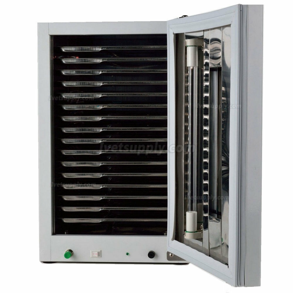 27L Veterinary Medical Surgical Instruments UV Sterilizer Disinfection Cabinet 110V/220V