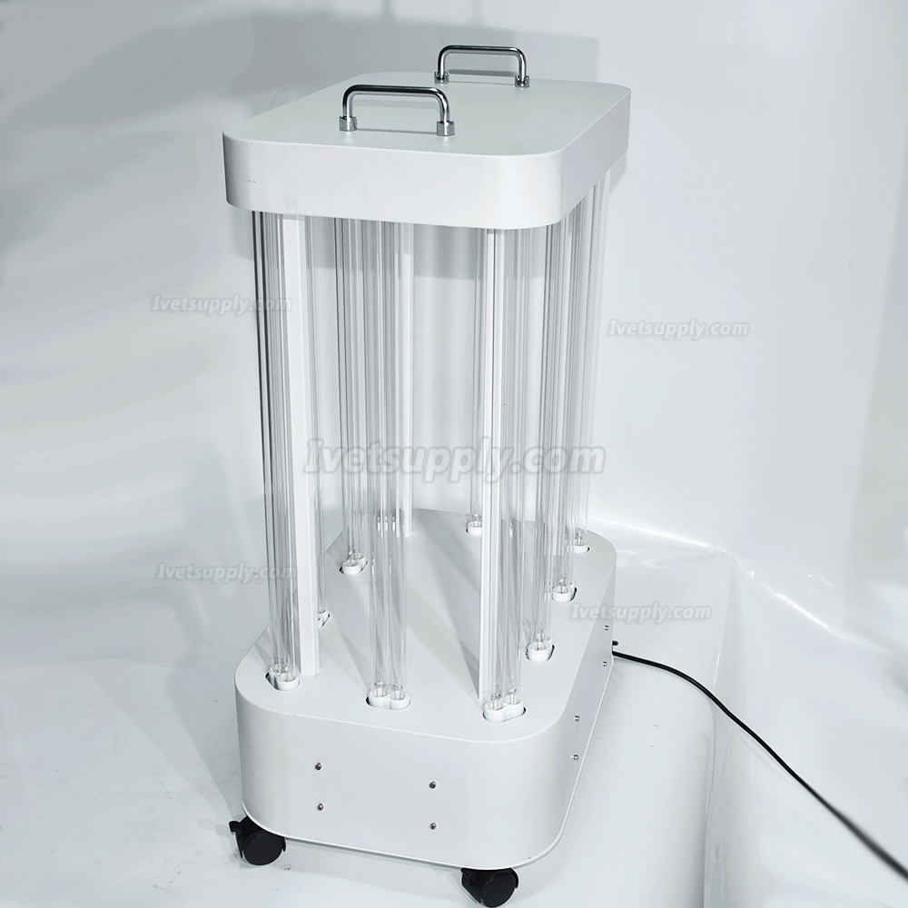 1000-1500W Professional Ultraviolet Ozone Sterilization Trolley UVC Light Sterilizer Lamp 