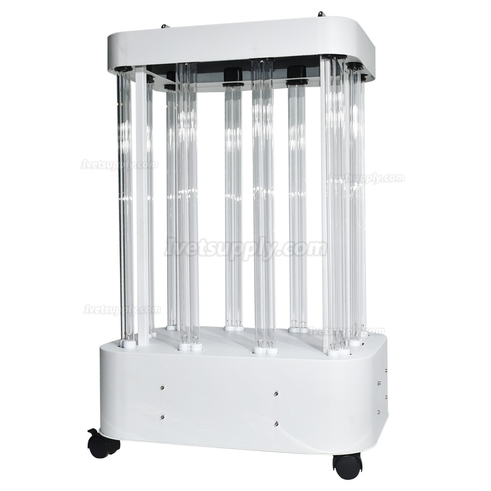 1000-1500W Professional Ultraviolet Ozone Sterilization Trolley UVC Light Sterilizer Lamp 