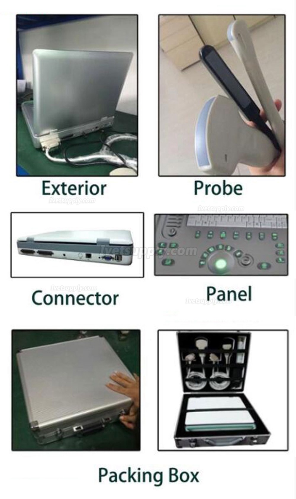 Sonostar V-7 Full Digital Vet Laptop Ultrasound Scanner Veterinary Ultrasound Machine