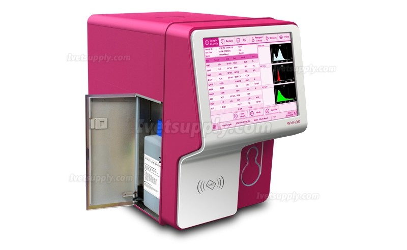 Veterinary Full Auto Hematology Analyzer Vet Blood Analyzer VH30