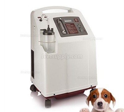 5L Vet Oxygen Concentrator Equipment Portable Oxygen Concentrator for Animal Pet