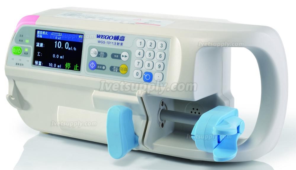 WEGO WGS-1011 Single Channel High Quality Professional Veterinary use Syringe Pump