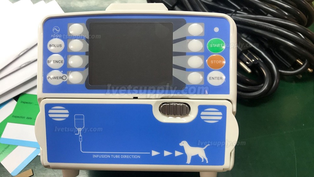 WKT-100VET Medical Equipment High Quality Veterinary Infusion Pump for Animal Hospital