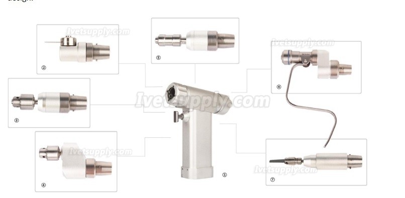 Bojin 8200 Surgical Orthopedic Drill for Veterinary and Animals, Medical Skull Saw