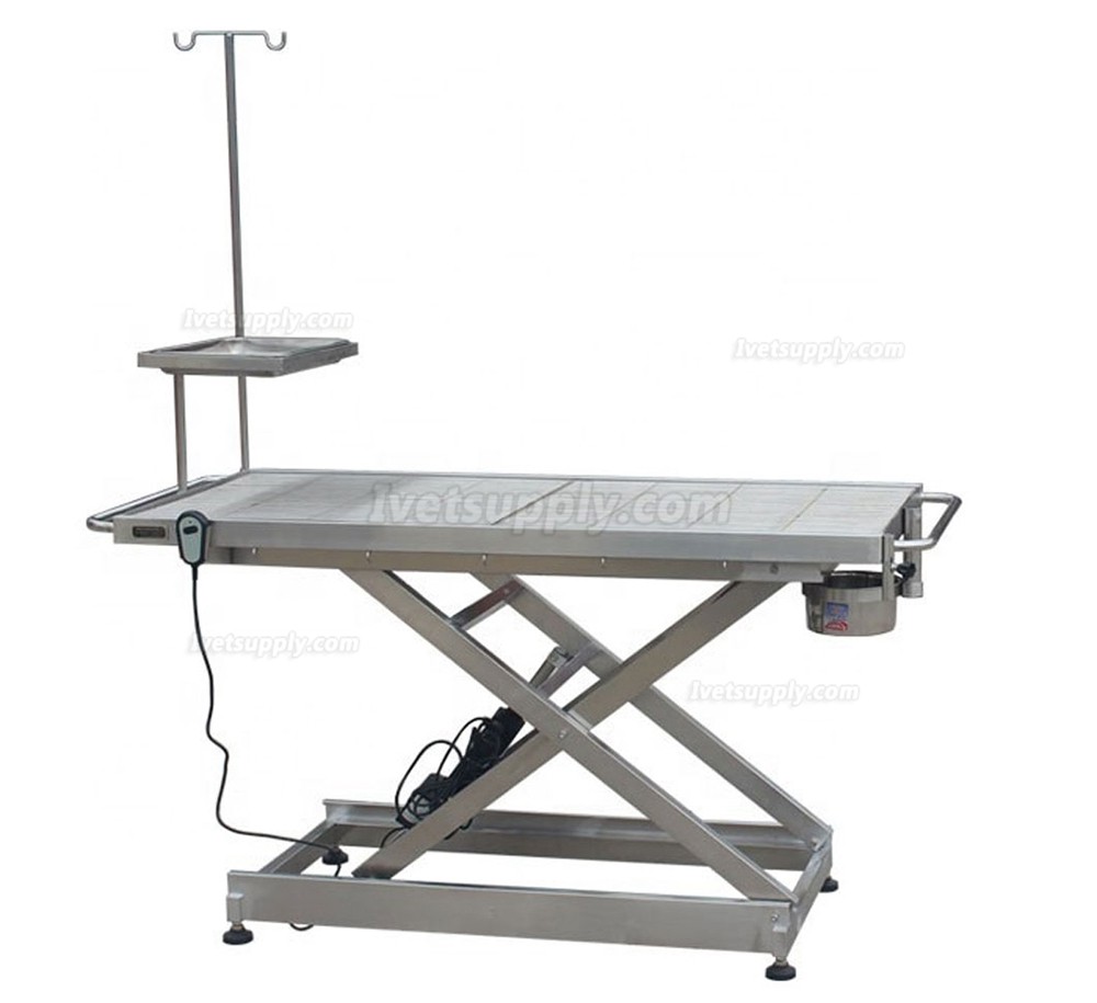 Veterinary Operating Surgical Table Stainless Steel Examination Tble WT-01 with Electric Lifting