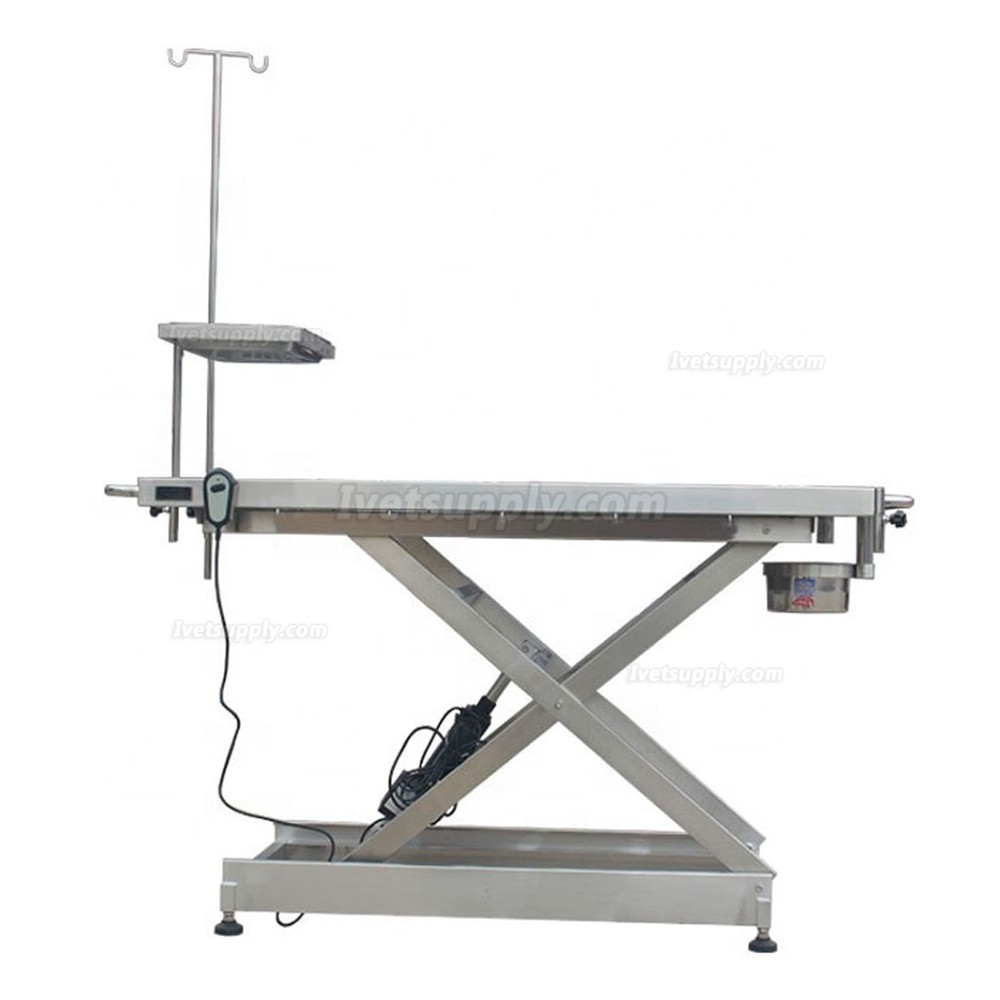 Veterinary Operating Surgical Table Stainless Steel Examination Tble WT-01 with Electric Lifting