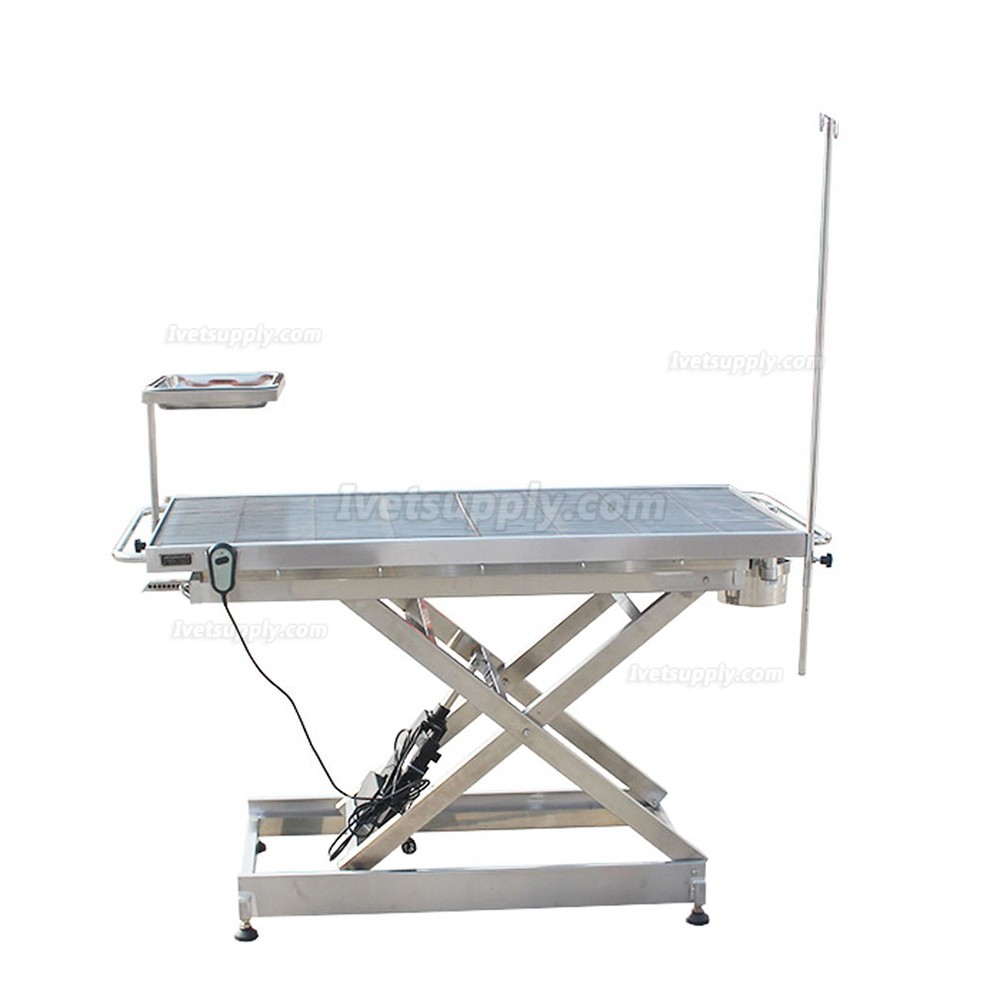 Veterinary Operating Surgery Table WT-02 (Stainless Steel Material,One-sided Tilt)