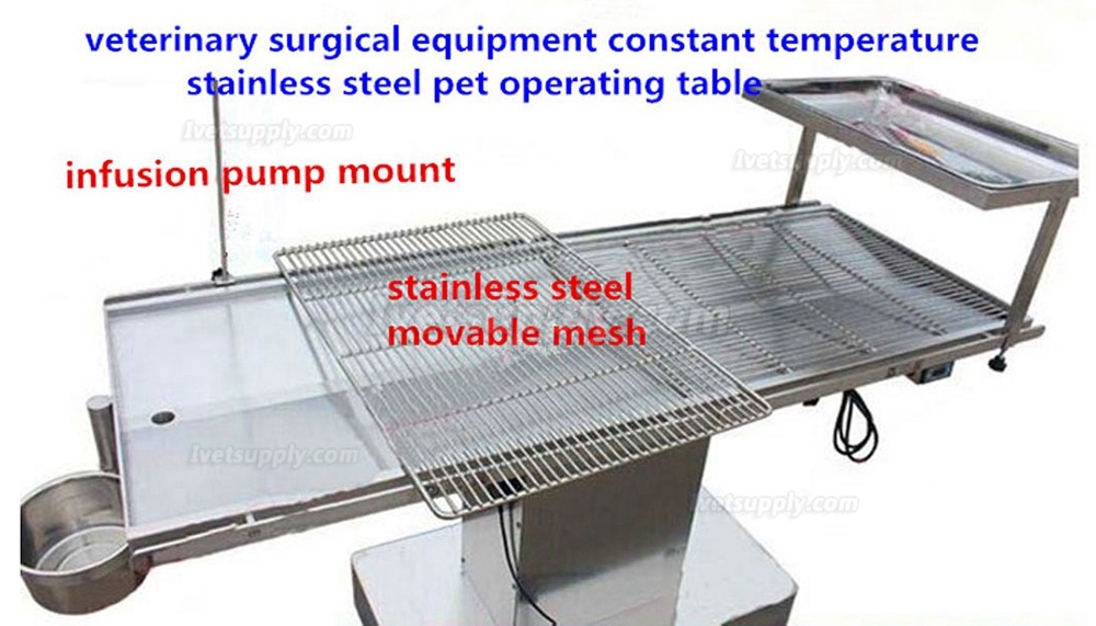 Veterinary Surgical Table WT-04 (Adjustable Stainless Steel Constant Temperature)