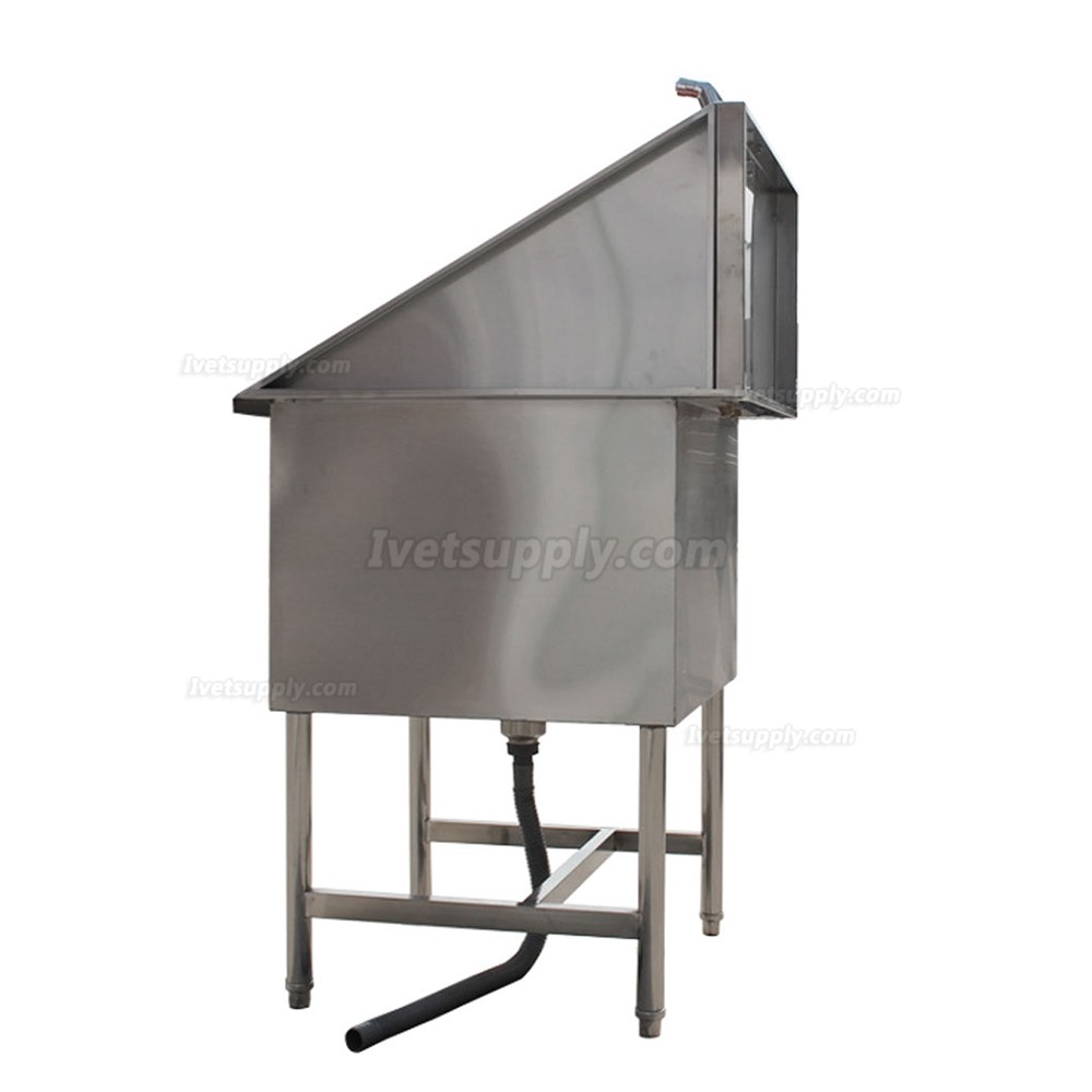 Stainless Steel Dog Cat Pet Bath Without Door WT-10 Stainless Steel Dog Cat Pet Bath Without Door WT-10