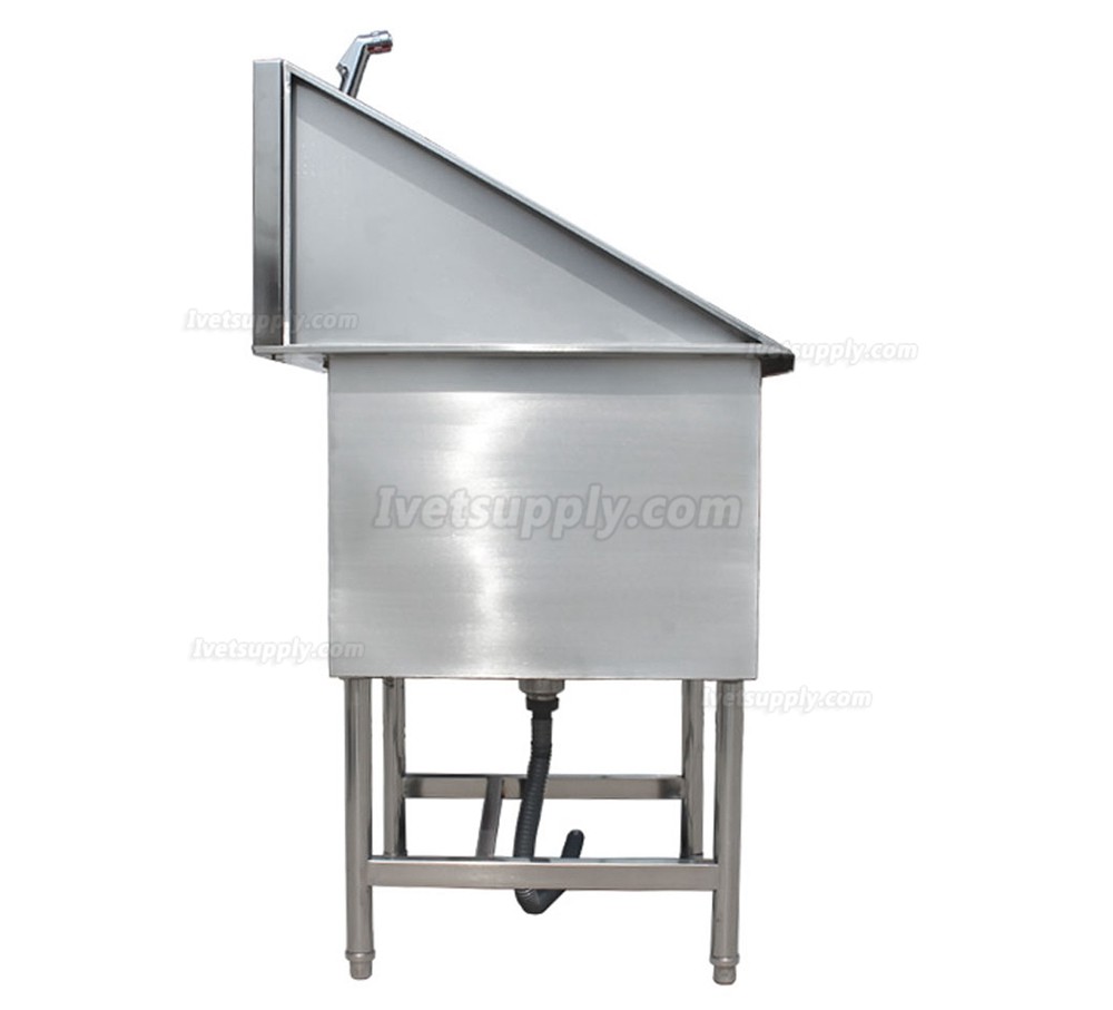 Stainless Steel Dog Cat Pet Bath Without Door WT-10 Stainless Steel Dog Cat Pet Bath Without Door WT-10