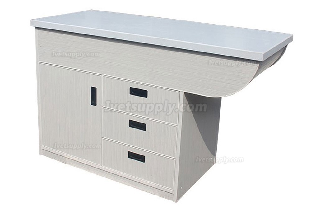 Veterinary disposalexamination surgical table WT-18 (wooden-frame dry disposal table)