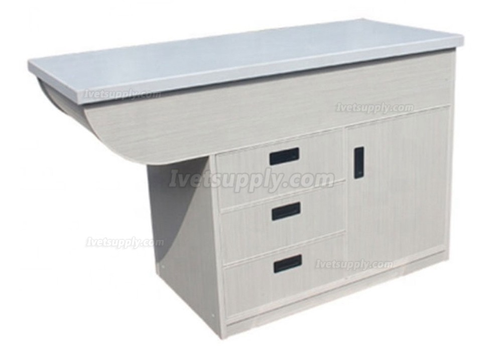 Veterinary disposalexamination surgical table WT-18 (wooden-frame dry disposal table)