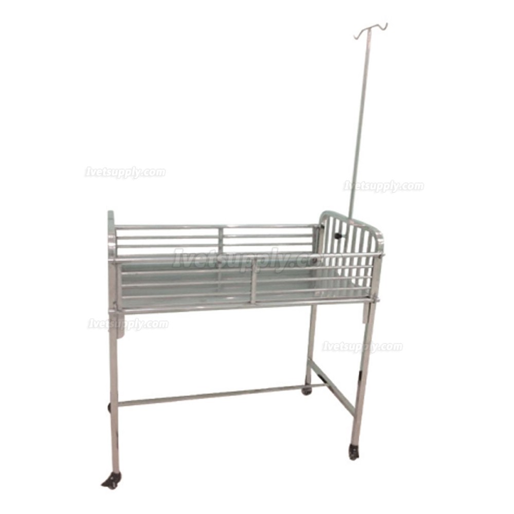 Veterinary Stainless Steel Movable Pet Infusion Table WT-39 With Railing