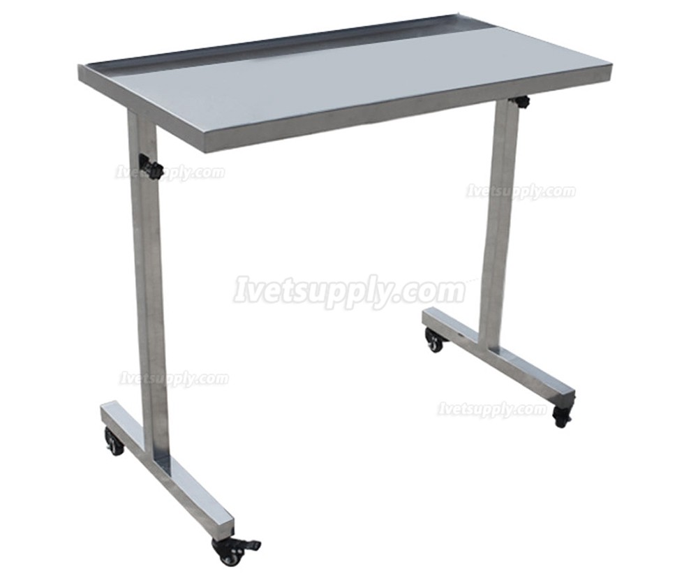 Veterinary Operating Instrument Vehicle Stainless Steel Lifting Surgical Auxiliary Table