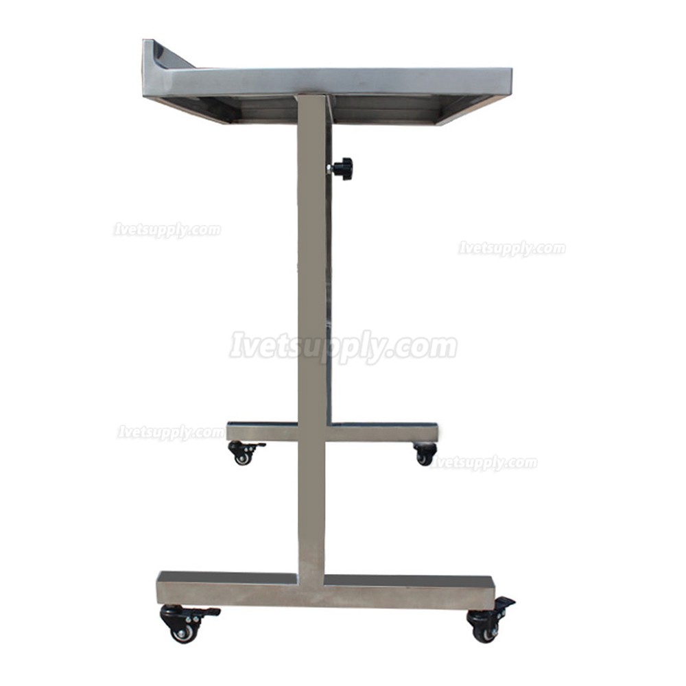 Veterinary Operating Instrument Vehicle Stainless Steel Lifting Surgical Auxiliary Table