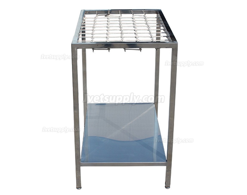 Veterinary Clinic Stainless Steel Pet Binding Rack Veterinary Clinic Stainless Steel Pet Binding Rack