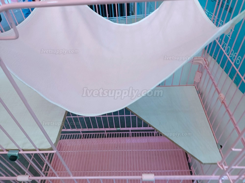 Veterinary Breathable Cat Cages Pet Cat Cattery Large 2 Layers