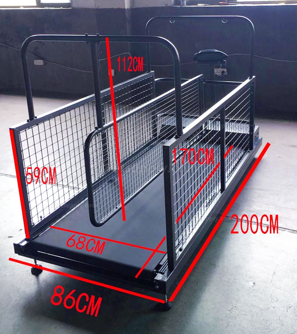 YUSHENG YS-C402W Pet Dog Walking Machine Treadmill (2-Way Treadmill for 2 Dogs)