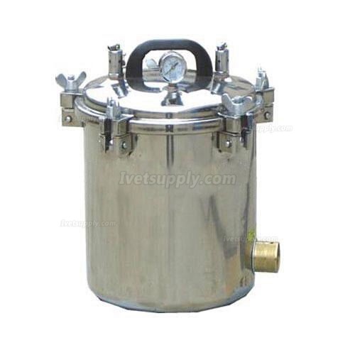 JIBIMED® YX-12LM 12L Veterinary Autoclave Sterilizer